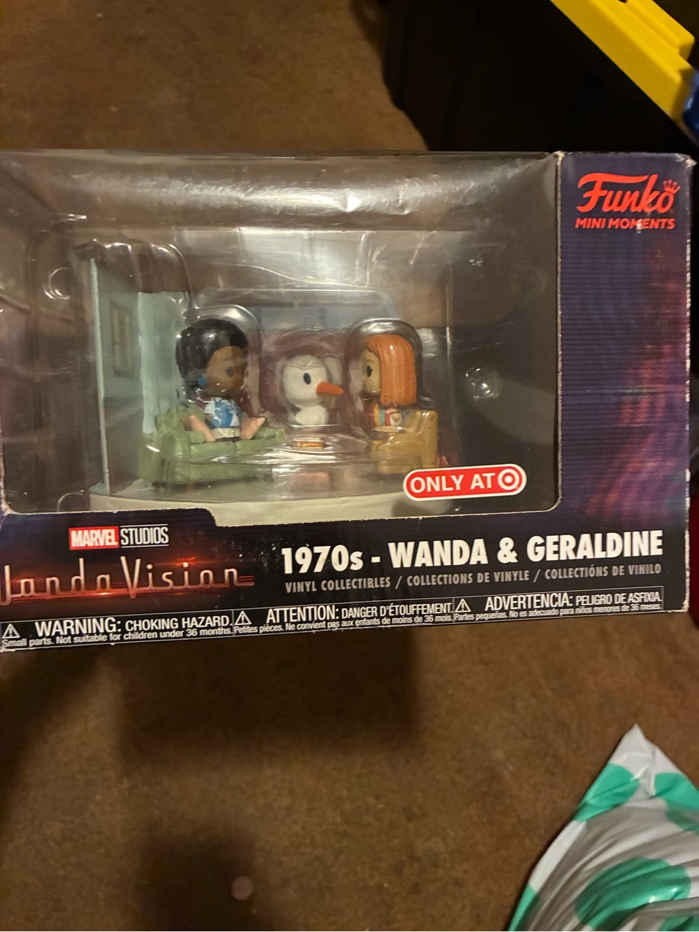 Funko Mini Moments WandaVision 1970s Wanda & Geraldine Vinyl Collectible - Multi